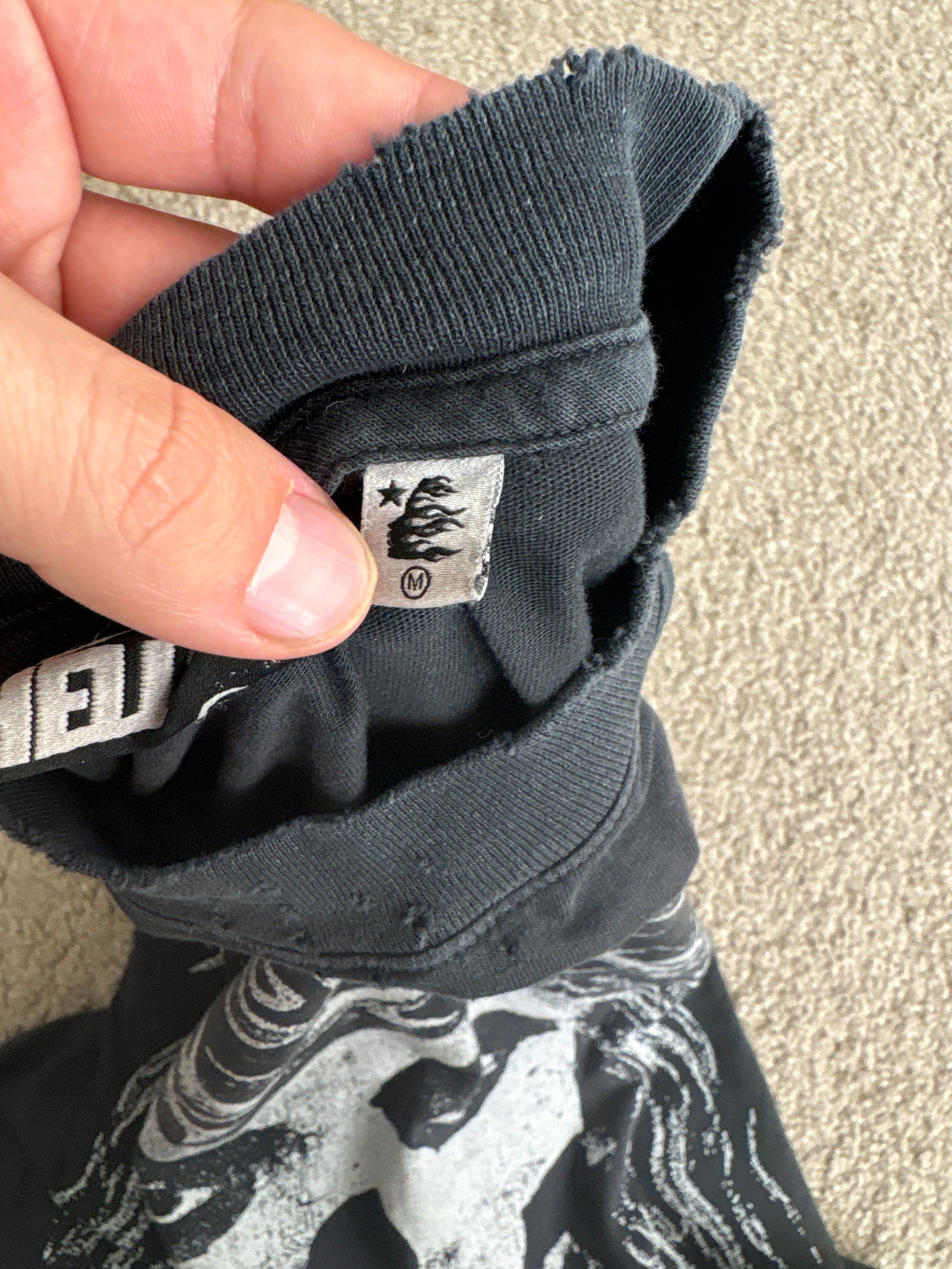 HellStar X Misfits Tee size medium