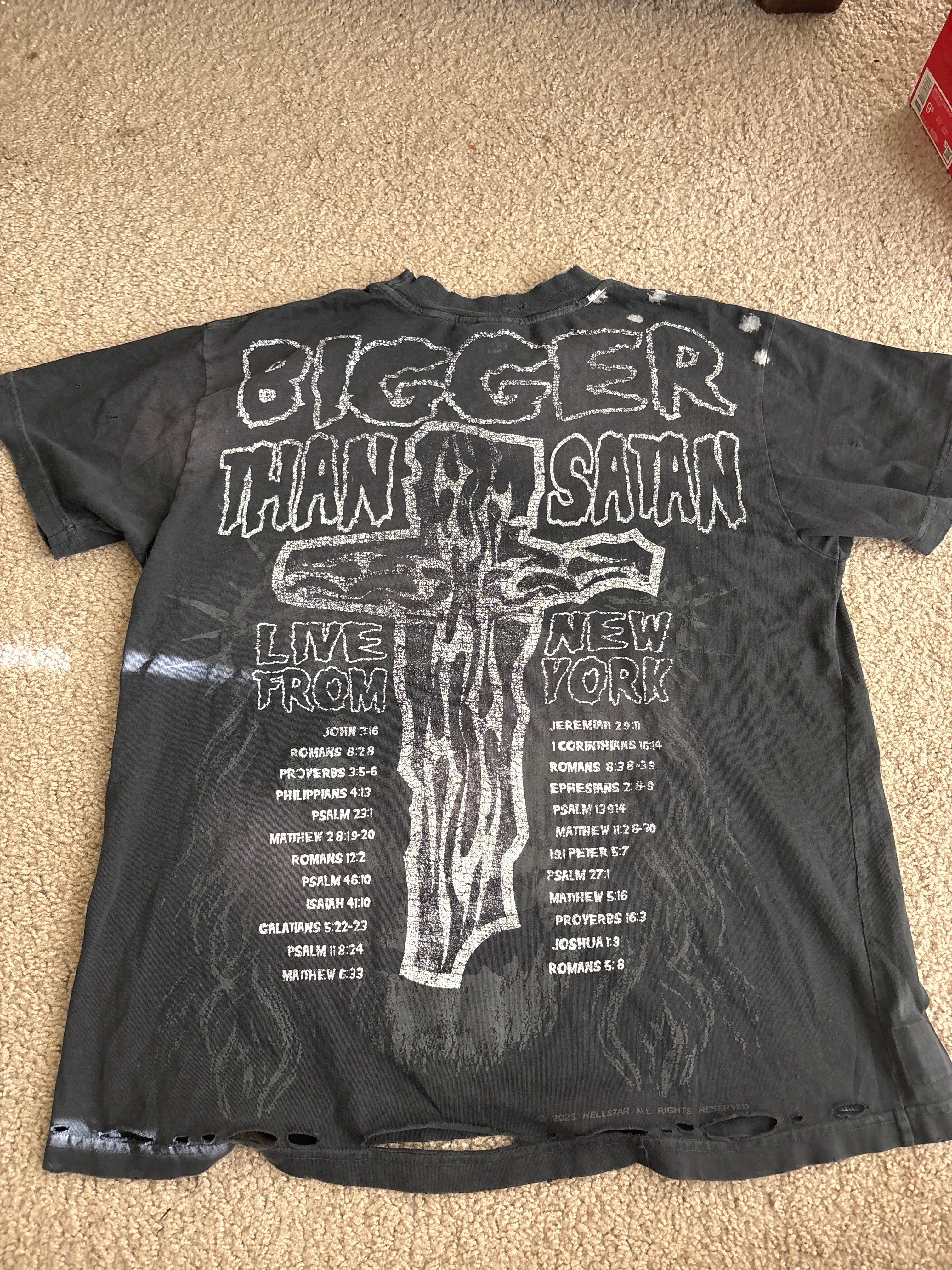 HellStar X Misfits Tee size medium