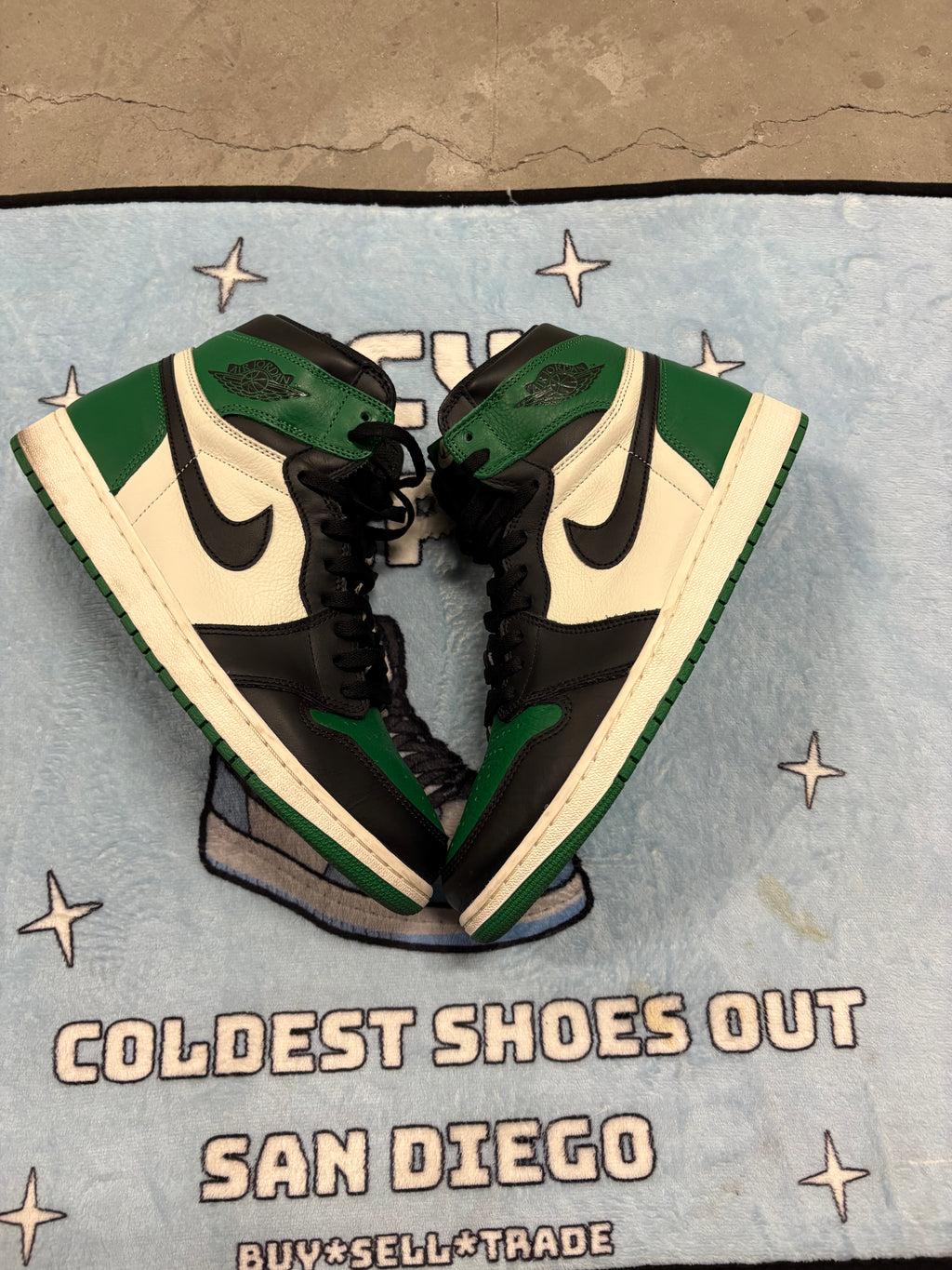 Jordan 1 High  Pine Green size 12