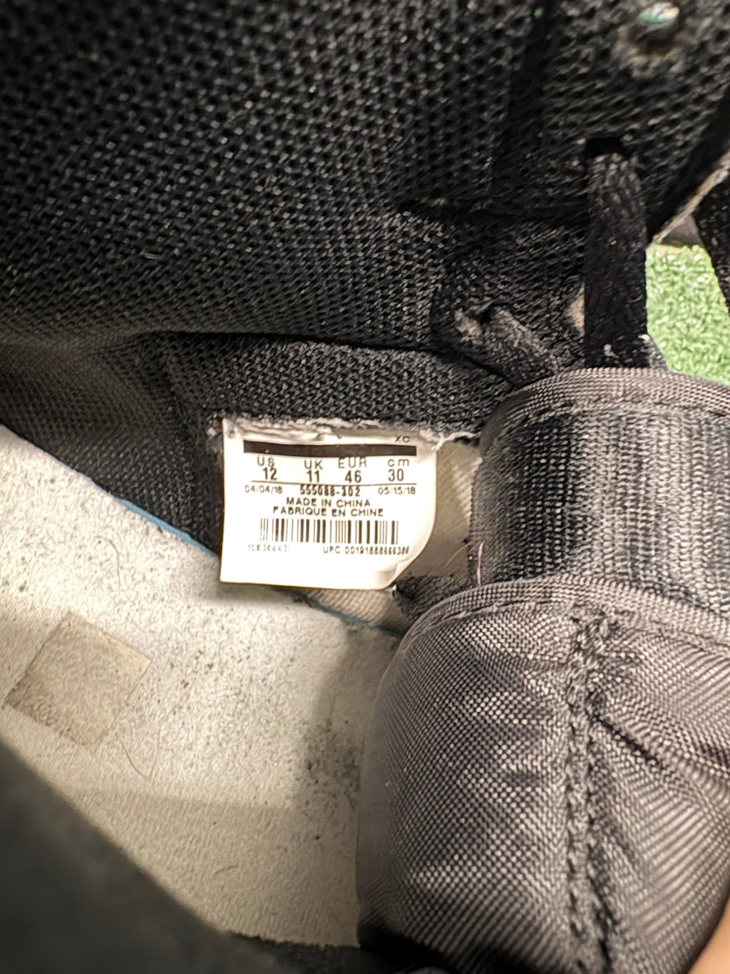 Jordan 1 High  Pine Green size 12